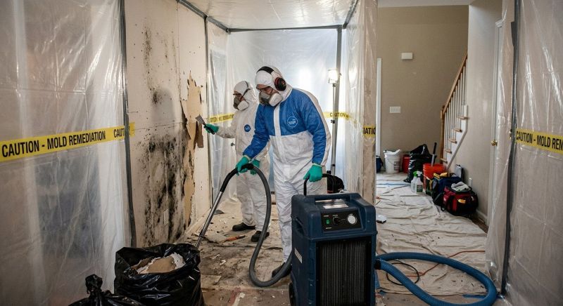 Black Mold Remediation in Bergen County, NJ
