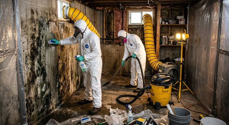 Basement Mold Remediation in Fort Worth, TX