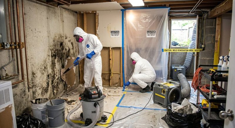 Basement Mold Remediation in Boca Raton, FL