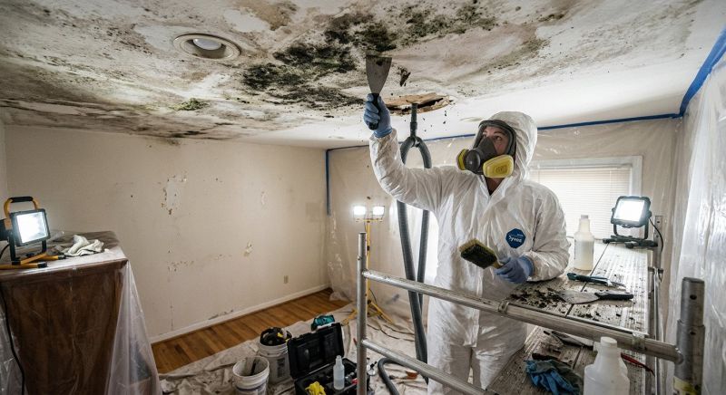 Ceiling Mold Removal in Essex County, NJ